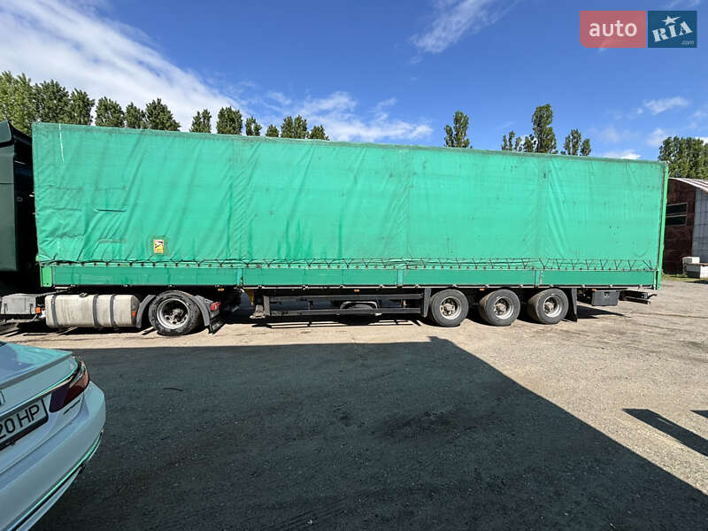 Тентованный борт (штора) - полуприцеп Schmitz Cargobull S01 2007 в Кременчуге