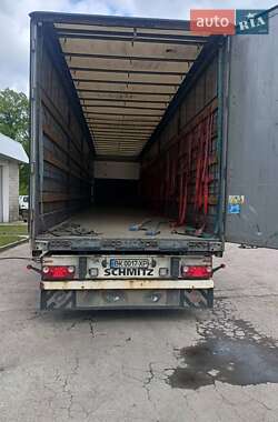 Тентованный борт (штора) - прицеп Schmitz Cargobull S01 2009 в 