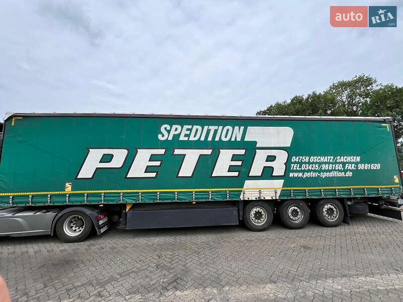 Тентованный борт (штора) - полуприцеп Schmitz Cargobull S01 2010 в Луцке