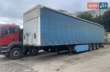 Тентованный борт (штора) - полуприцеп Schmitz Cargobull S01 2008 в 
