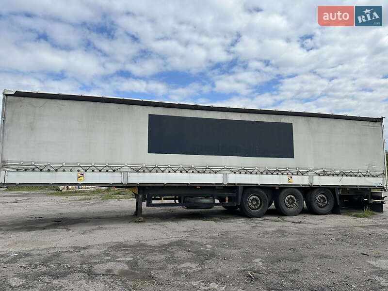 Тентованный борт (штора) - полуприцеп Schmitz Cargobull S01 2008 в Виннице