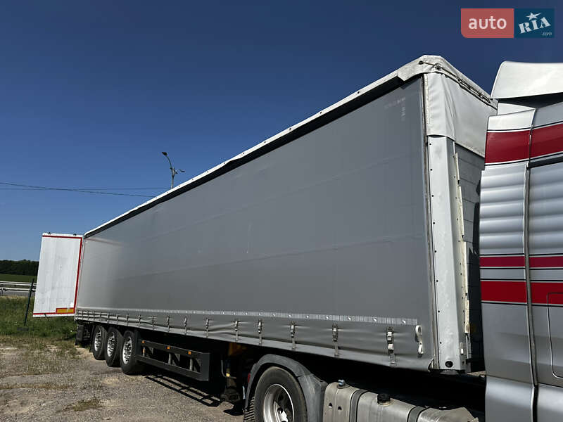 Тентований борт (штора) - напівпричіп Schmitz Cargobull S01 2007 в Умані