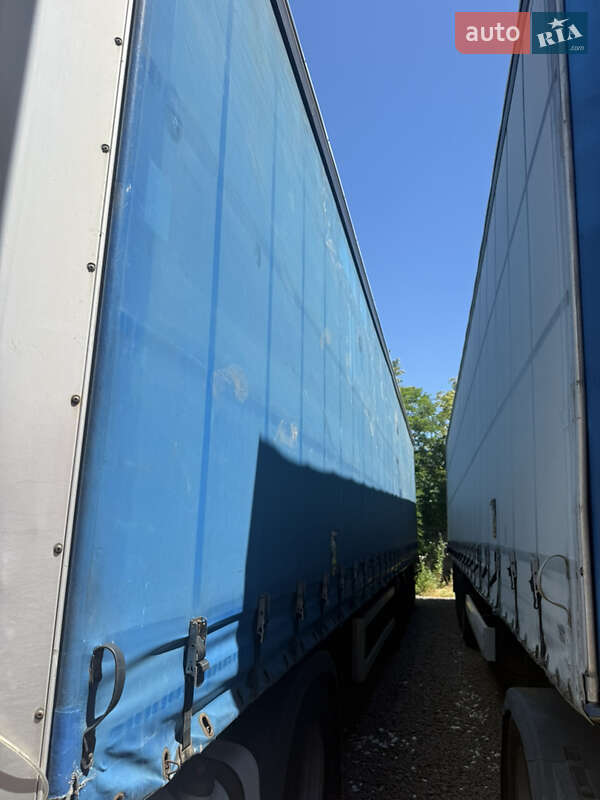 Тентований борт (штора) - напівпричіп Schmitz Cargobull S01 2007 в Львові
