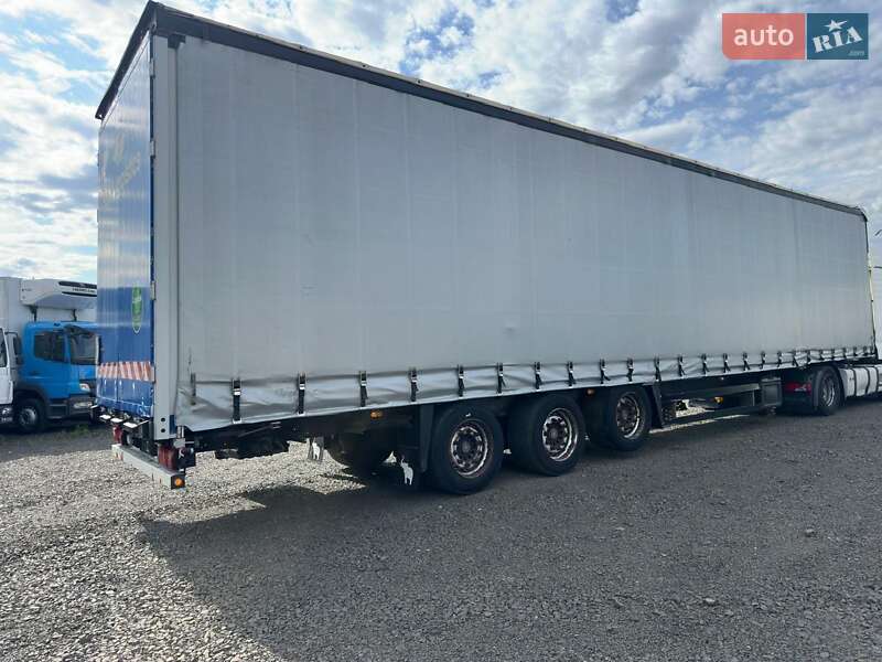 Тентований борт (штора) - напівпричіп Schmitz Cargobull S01 2007 в Луцьку