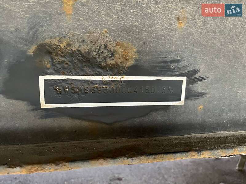 Тентованный борт (штора) - полуприцеп Schmitz Cargobull S01 1998 в Львове