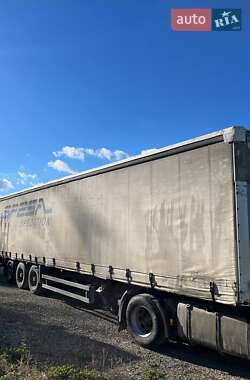 Тентований борт (штора) - напівпричіп Schmitz Cargobull S01 1998 в Львові