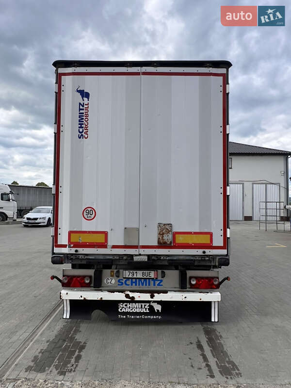 Тентований борт (штора) - напівпричіп Schmitz Cargobull S01 2011 в Тячеві