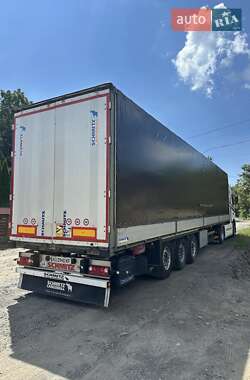 Тентований борт (штора) - напівпричіп Schmitz Cargobull S01 2011 в 