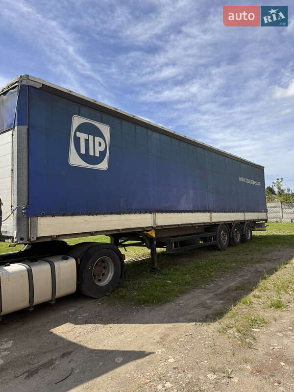 Тентованный борт (штора) - полуприцеп Schmitz Cargobull S01 2007 в Здолбунове
