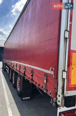 Тентованный борт (штора) - полуприцеп Schmitz Cargobull S01 2008 в 