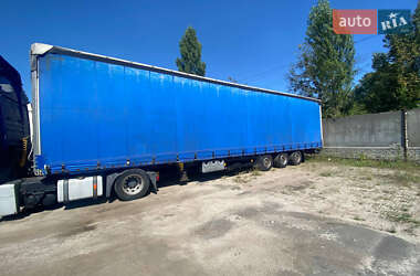 Тентованный борт (штора) - полуприцеп Schmitz Cargobull S01 2007 в Ковеле