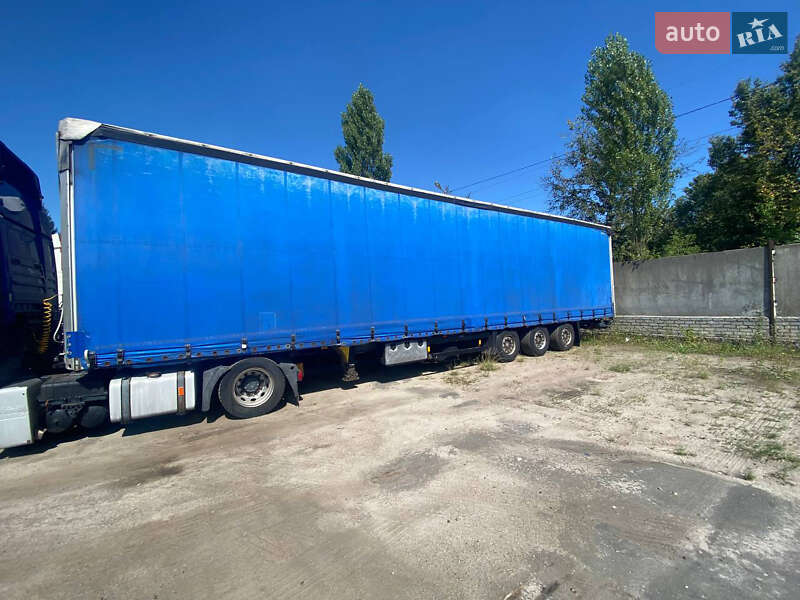 Тентованный борт (штора) - полуприцеп Schmitz Cargobull S01 2007 в 