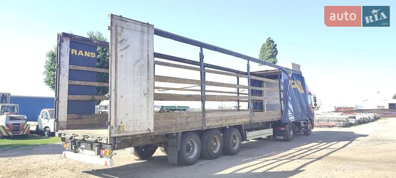Тентований борт (штора) - напівпричіп Schmitz Cargobull S01 1998 в Умані