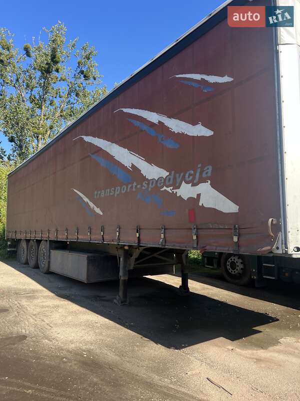 Тентований борт (штора) - прицеп Schmitz Cargobull S01 2007 в Львові