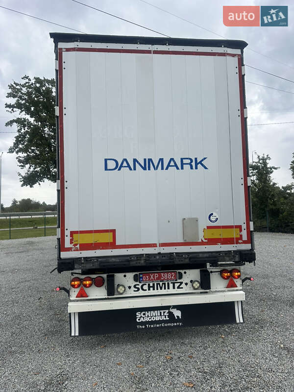 Тентованный борт (штора) - полуприцеп Schmitz Cargobull S01 2015 в Житомире