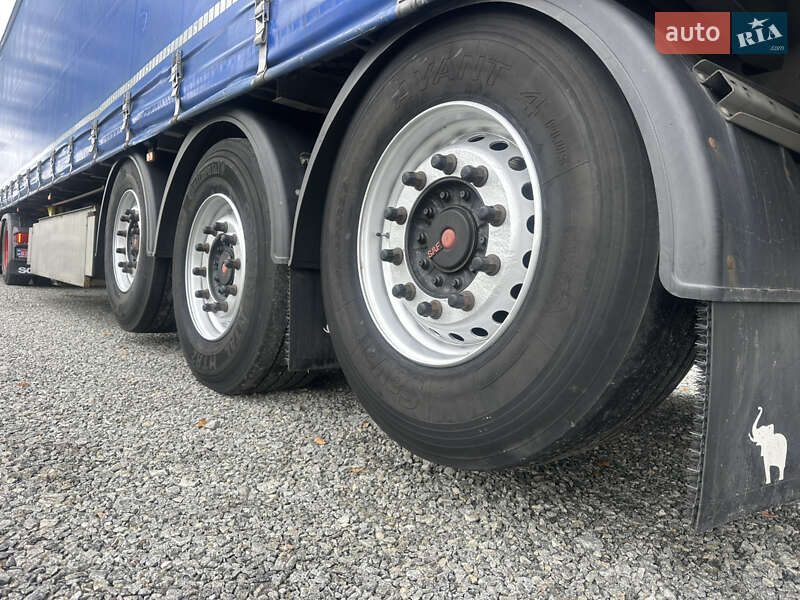 Тентованный борт (штора) - полуприцеп Schmitz Cargobull S01 2015 в Житомире