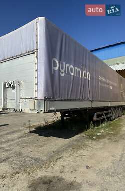 Тентований борт (штора) - напівпричіп Schmitz Cargobull S01 2007 в 