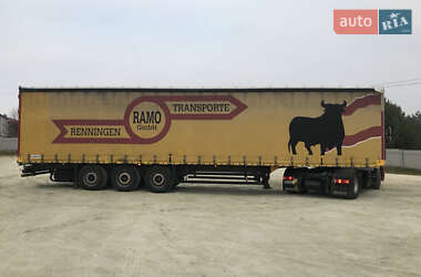 Тентованный борт (штора) - полуприцеп Schmitz Cargobull S01 2009 в Львове