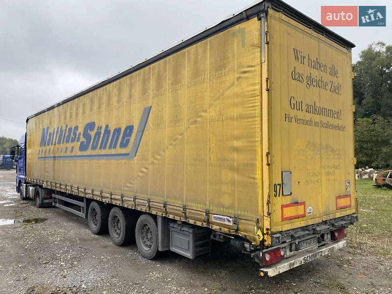 Тентований борт (штора) - напівпричіп Schmitz Cargobull S01 2010 в Болехові фото Тентований борт (штора) - напівпричіп Schmitz Cargobull S01 2010 в Болехові