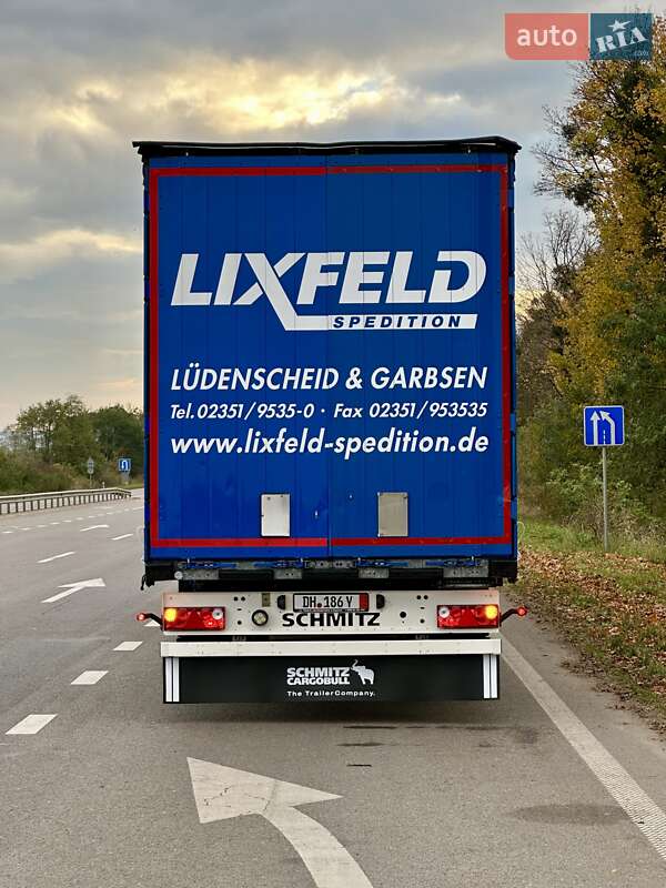 Тентованный борт (штора) - полуприцеп Schmitz Cargobull S01 2016 в Бродах фото 5 Тентованный борт (штора) - полуприцеп Schmitz Cargobull S01 2016 в Бродах