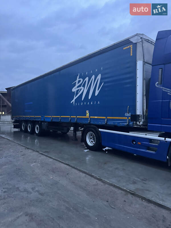 Тентований борт (штора) - напівпричіп Schmitz Cargobull S01 2011 в Рівному
