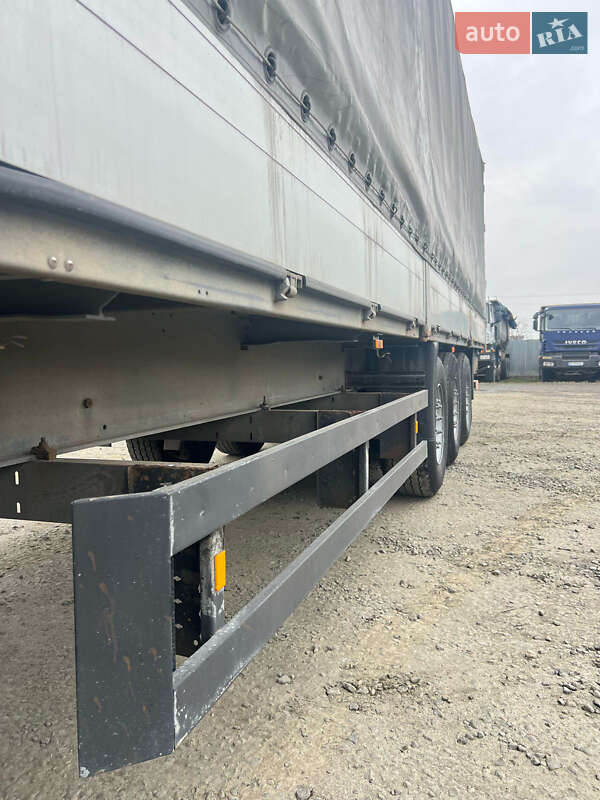 Тентований борт (штора) - напівпричіп Schmitz Cargobull S01 2003 в Луцьку