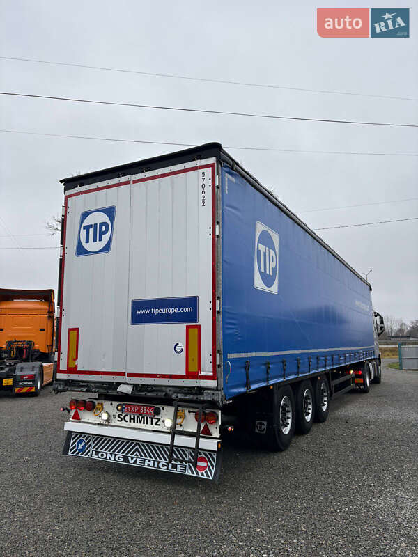 Тентованный борт (штора) - полуприцеп Schmitz Cargobull S01 2016 в Житомире