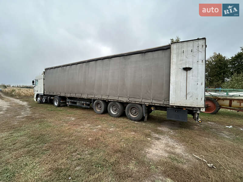 Тентованный борт (штора) - полуприцеп Schmitz Cargobull S01 2003 в Недригайлове