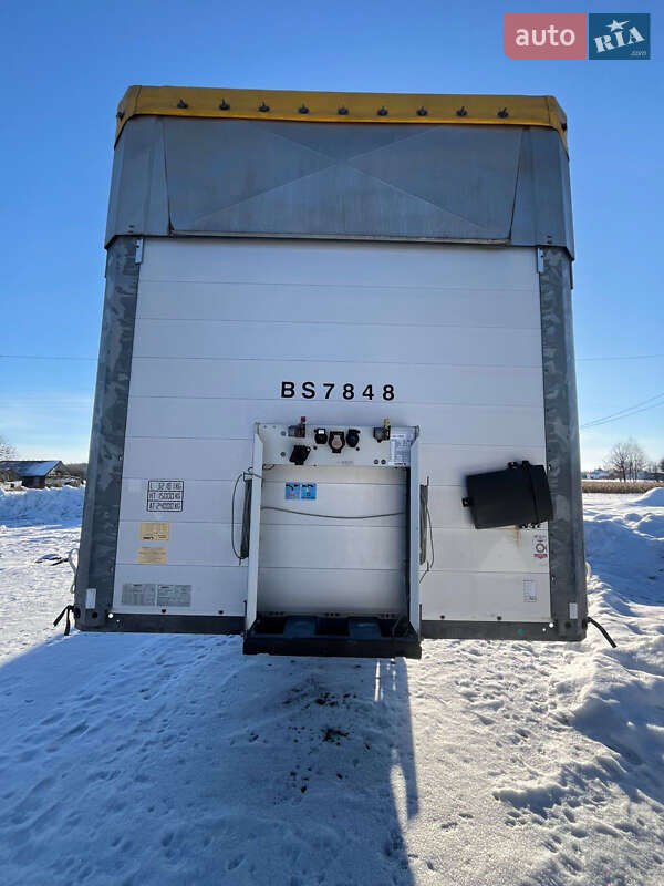 Тентований борт (штора) - напівпричіп Schmitz Cargobull S01 2016 в Житомирі