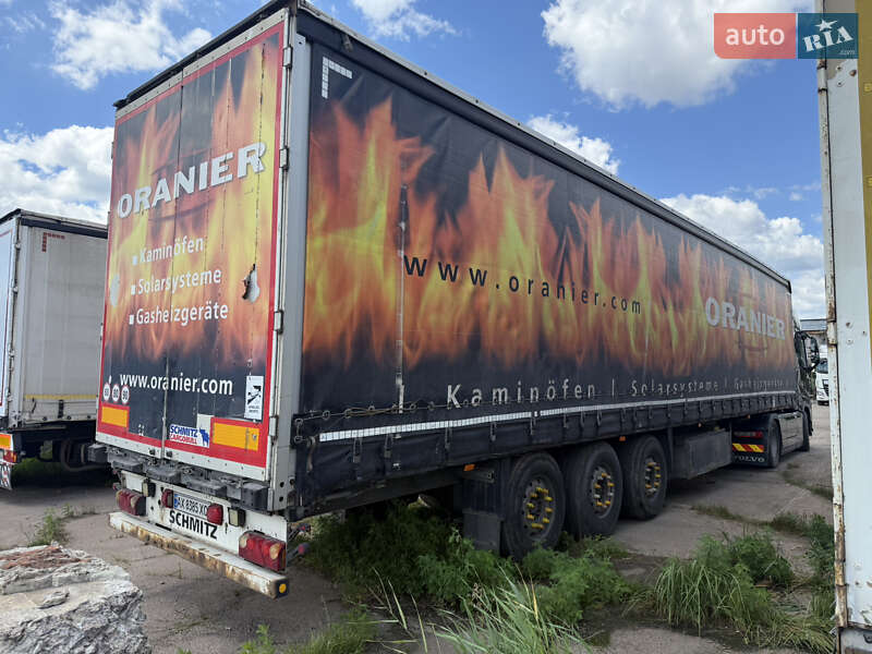 Тентованный борт (штора) - полуприцеп Schmitz Cargobull S01 2007 в Харькове