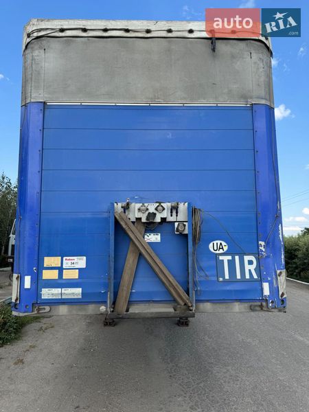 Тентованный борт (штора) - полуприцеп Schmitz Cargobull S01 2008 в Запорожье фото 6 Тентованный борт (штора) - полуприцеп Schmitz Cargobull S01 2008 в Запорожье