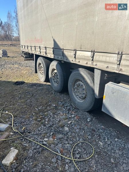 Тентованный борт (штора) - полуприцеп Schmitz Cargobull S01 2008 в Ковеле