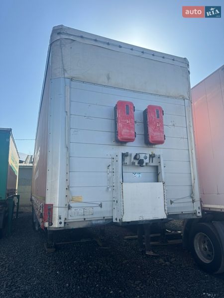 Тентованный борт (штора) - полуприцеп Schmitz Cargobull S01 2007 в Луцке