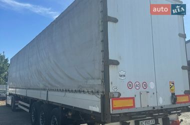 Тентованный борт (штора) - полуприцеп Schmitz Cargobull S01 2002 в Луцке