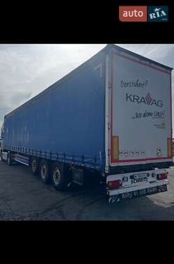 Тентованный борт (штора) - полуприцеп Schmitz Cargobull S01 2007 в Днепре