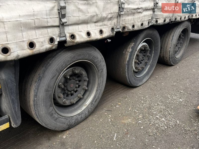 Тентованный борт (штора) - прицеп Schmitz Cargobull S01 2005 в Новоселице