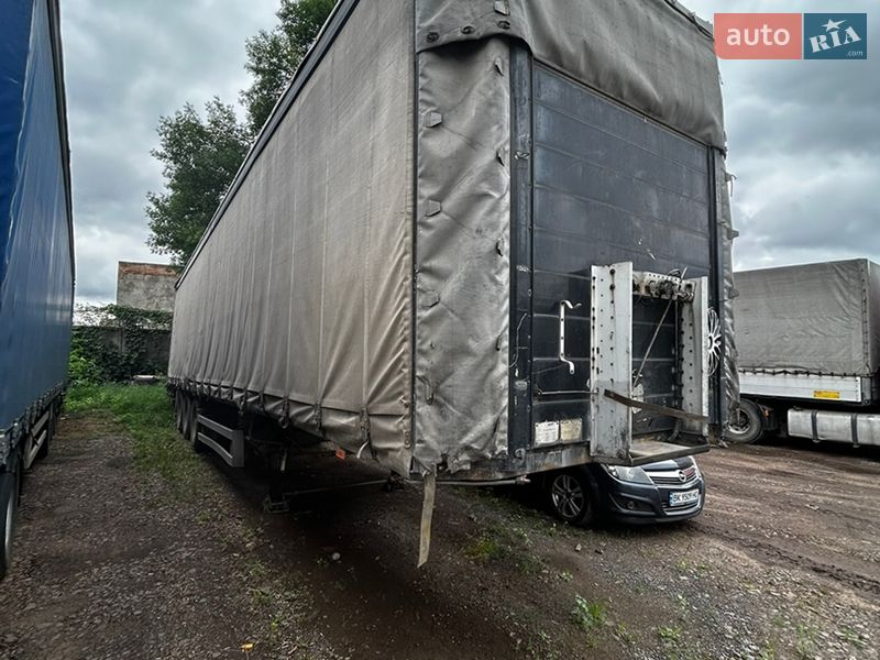 Тентованный борт (штора) - прицеп Schmitz Cargobull S01 1998 в Ровно