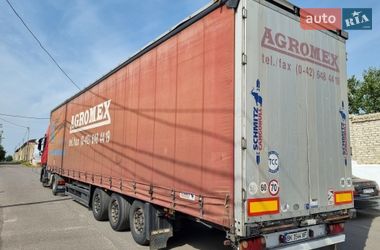 Тентований борт (штора) - напівпричіп Schmitz Cargobull S01 2006 в Рівному