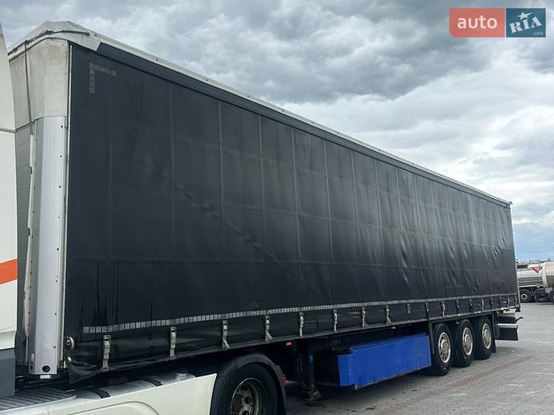 Тентованный борт (штора) - полуприцеп Schmitz Cargobull S01 2013 в Самборе