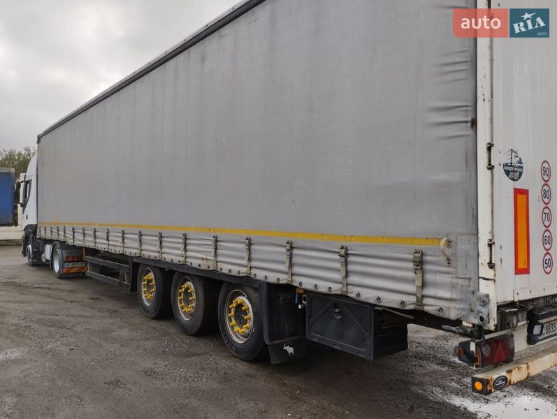Тентований борт (штора) - напівпричіп Schmitz Cargobull S3 2008 в Львові