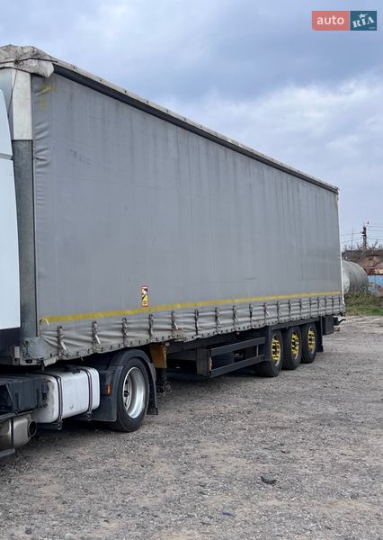 Тентований борт (штора) - напівпричіп Schmitz Cargobull S3 2008 в Львові