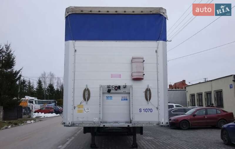 Тентованный борт (штора) - полуприцеп Schmitz Cargobull SAF 2014 в Маневичах