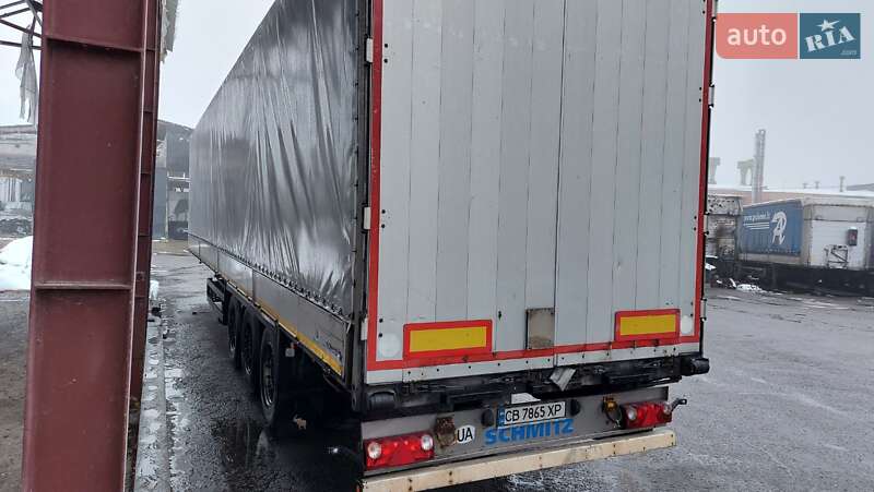 Тентований борт (штора) - напівпричіп Schmitz Cargobull SAF 2013 в Чернігові
