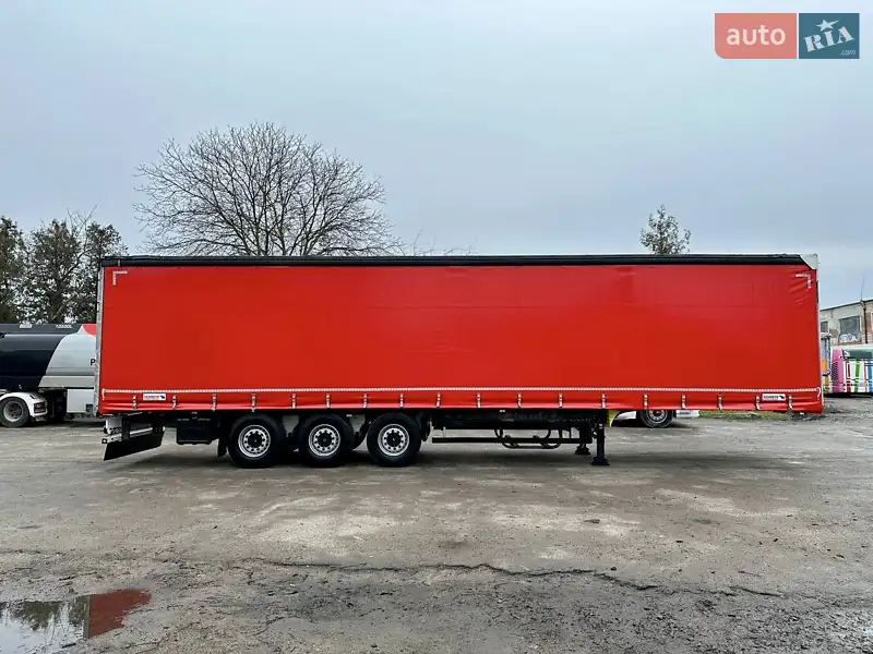 Тентованный борт (штора) - полуприцеп Schmitz Cargobull SAF 2015 в 