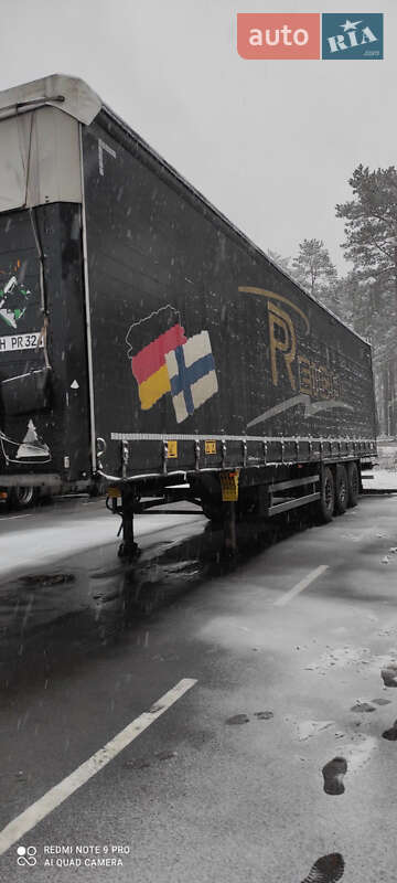 Тентованный борт (штора) - полуприцеп Schmitz Cargobull SAF 2018 в Луцке