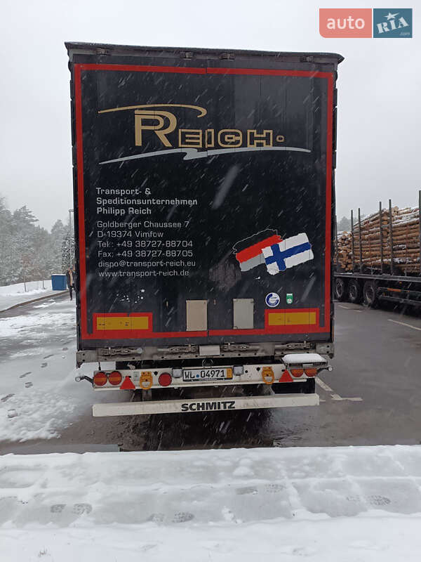 Тентованный борт (штора) - полуприцеп Schmitz Cargobull SAF 2018 в Луцке