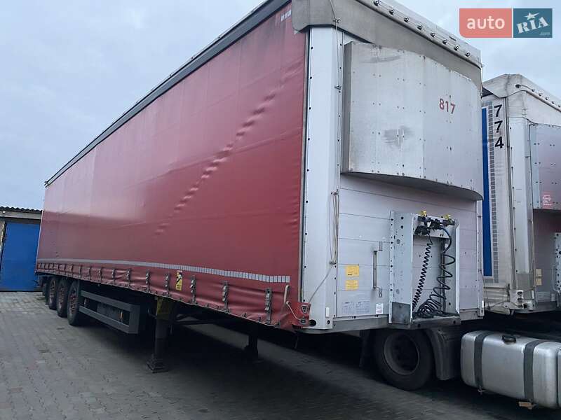 Тентованный борт (штора) - полуприцеп Schmitz Cargobull SAF 2008 в Луцке