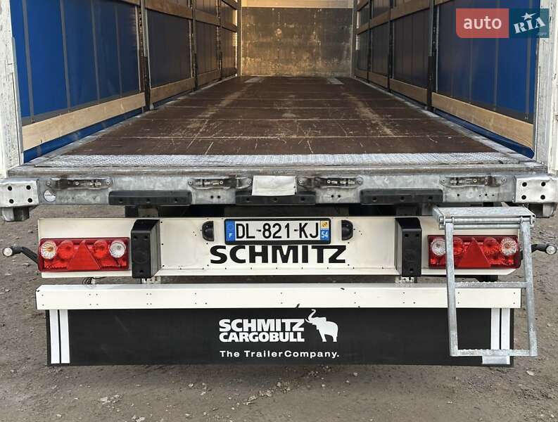 Тентований борт (штора) - напівпричіп Schmitz Cargobull SAF 2015 в Дубні