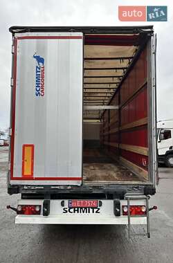 Тентованный борт (штора) - полуприцеп Schmitz Cargobull SAF 2012 в 