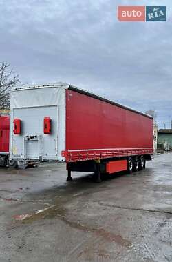 Тентованный борт (штора) - полуприцеп Schmitz Cargobull SAF 2012 в 